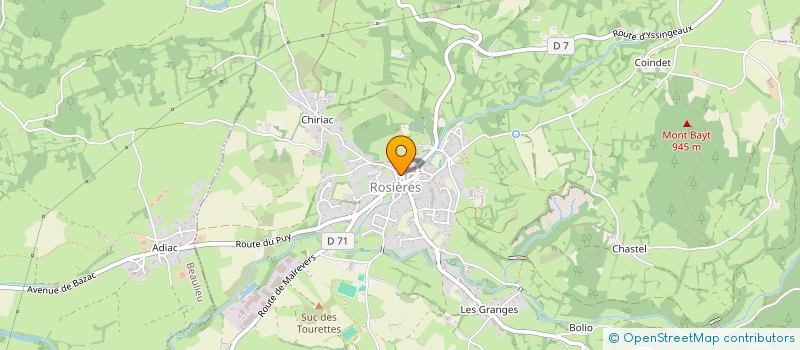 localisation de l'entreprise MONSIEUR DANIEL SAVELON  VOREY