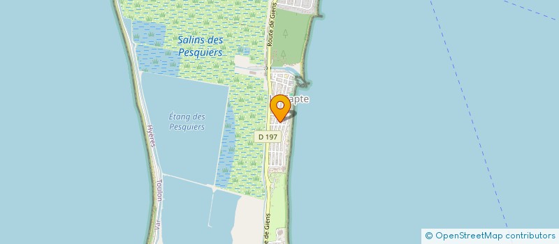 localisation de l'entreprise MONSIEUR DANIEL SCHARTNER  HYERES