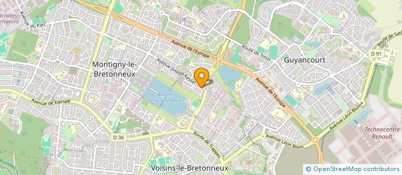 localisation de l'entreprise MONSIEUR DANIEL SCHIPPER à VOISINS-LE-BRETONNEUX