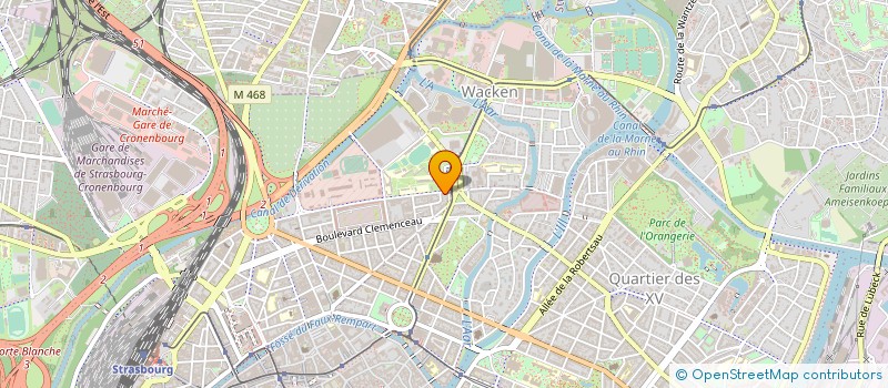 localisation de l'entreprise MONSIEUR DANIEL SCHMIDT à STRASBOURG