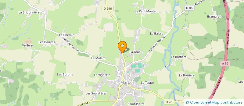 localisation de l'entreprise MONSIEUR DANIEL SCHOEFFER à MARBOZ