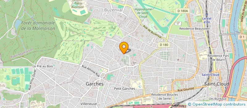 localisation de l'entreprise MONSIEUR DANIEL SCHUH à GARCHES