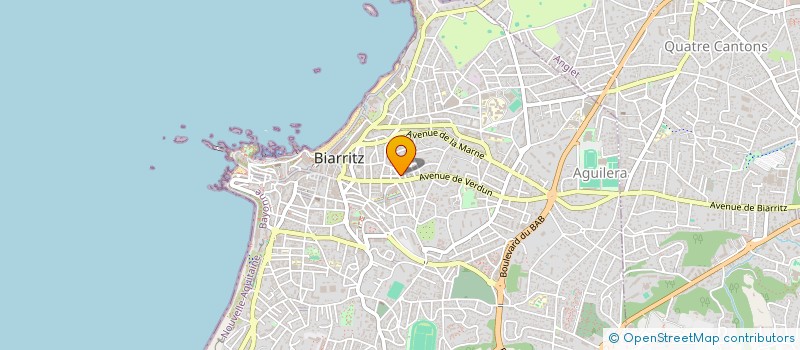 localisation de l'entreprise MONSIEUR DANIEL SCHWAB à BIARRITZ