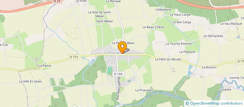localisation de l'entreprise MONSIEUR DANIEL SCORDIA à PORCARO