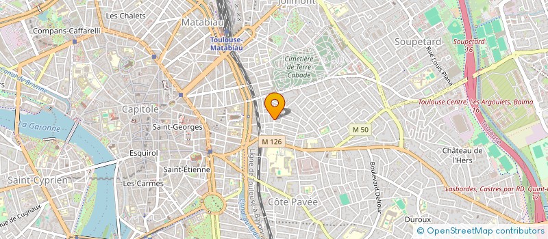 localisation de l'entreprise MONSIEUR DANIEL SEFF à TOULOUSE