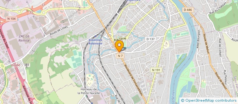 localisation de l'entreprise MONSIEUR DANIEL SEJOR à CORBEIL-ESSONNES
