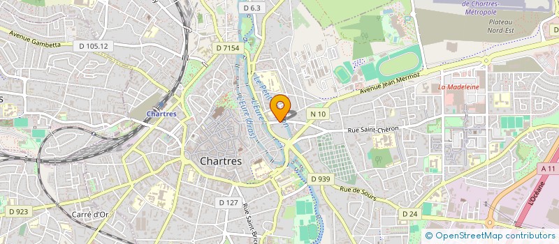 localisation de l'entreprise MONSIEUR DANIEL SELLA à CHARTRES