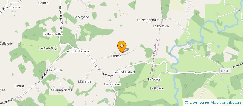 localisation de l'entreprise MONSIEUR DANIEL SEMBLAT à SAINT-JULIEN-LE-VENDOMOIS