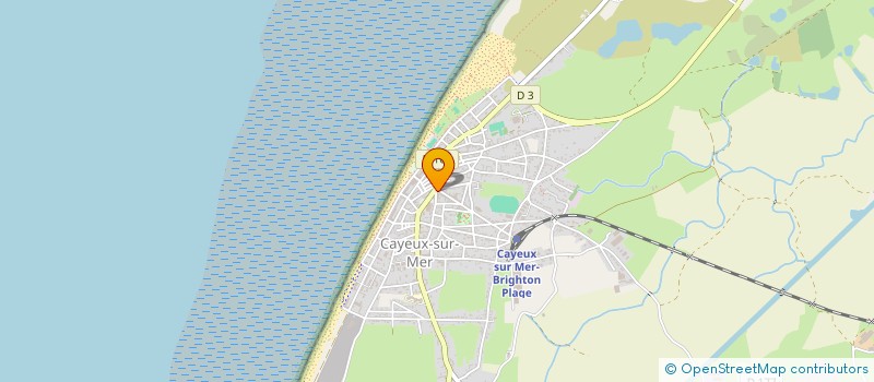 localisation de l'entreprise MONSIEUR DANIEL SENE à CAYEUX-SUR-MER