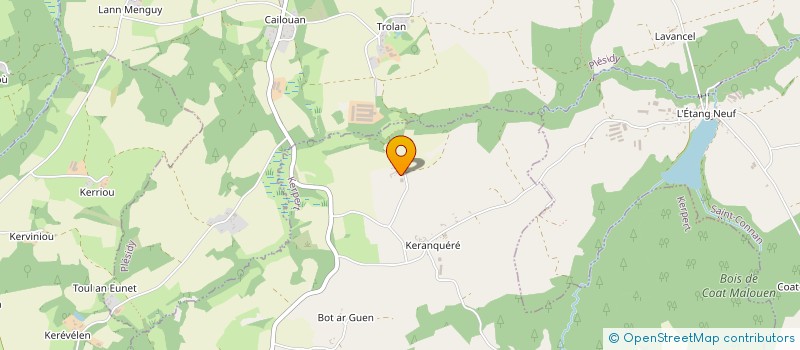 localisation de l'entreprise MONSIEUR DANIEL SERANDOUR  KERPERT