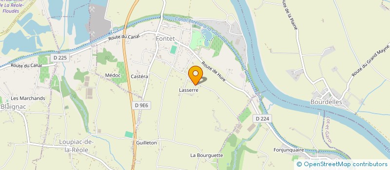 localisation de l'entreprise MONSIEUR DANIEL SERFATY à FONTET