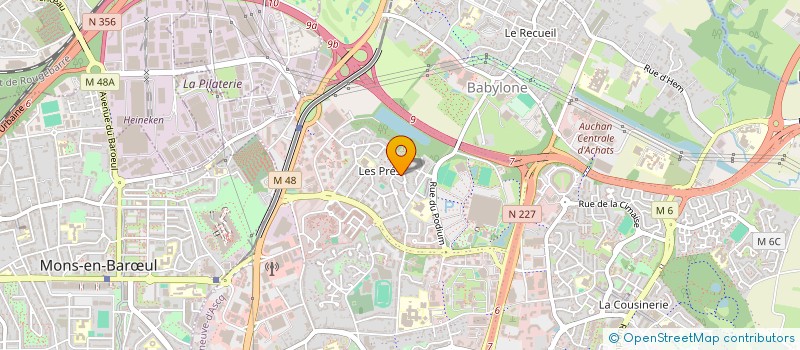 localisation de l'entreprise MONSIEUR DANIEL SERRURIER  VILLENEUVE-D'ASCQ