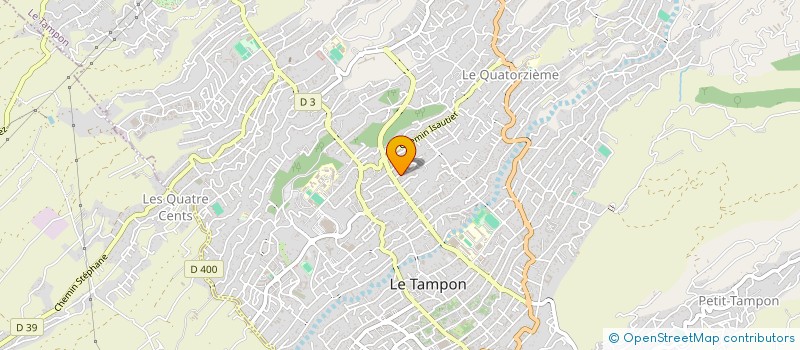 localisation de l'entreprise MONSIEUR DANIEL SERY à LE TAMPON