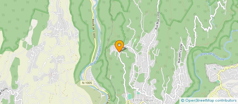 localisation de l'entreprise MONSIEUR DANIEL SERY  ENTRE-DEUX