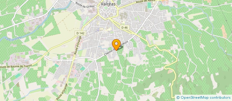 localisation de l'entreprise MONSIEUR DANIEL SEVAT à VALREAS