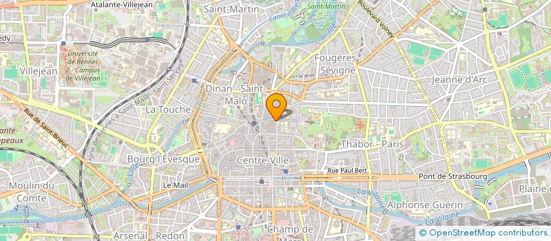 localisation de l'entreprise MONSIEUR DANIEL SHERIDAN  RENNES