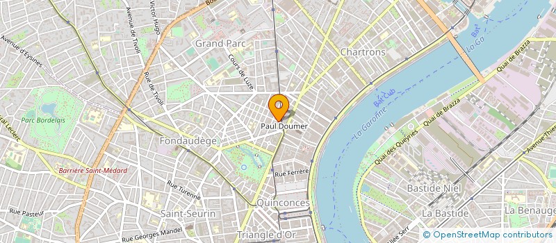localisation de l'entreprise MONSIEUR DANIEL SHUREY à BORDEAUX