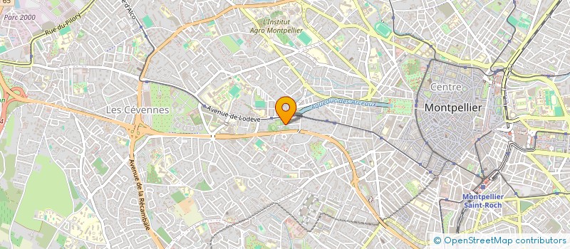 localisation de l'entreprise MONSIEUR DANIEL SILVA LUHMANN SANTOS à MONTPELLIER