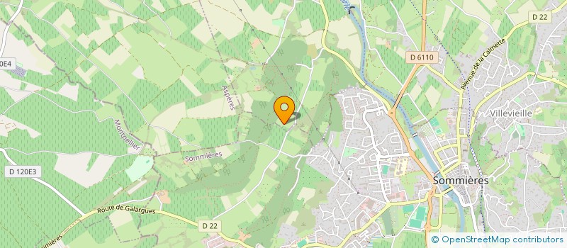 localisation de l'entreprise MONSIEUR DANIEL SIMEON  SALINELLES