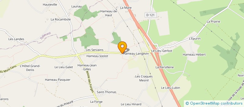 localisation de l'entreprise MONSIEUR DANIEL SIMON  BRIX