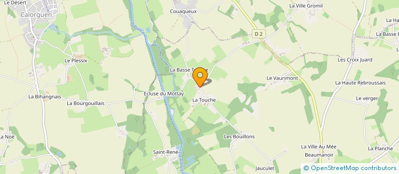 localisation de l'entreprise MONSIEUR DANIEL SIMON à EVRAN
