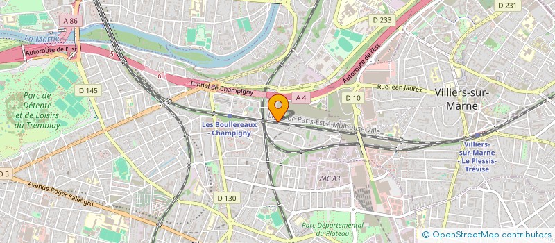 localisation de l'entreprise MONSIEUR DANIEL SOMLITH à CHAMPIGNY-SUR-MARNE