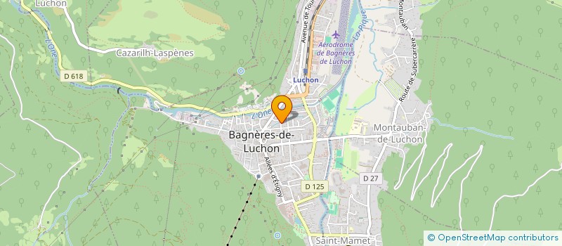 localisation de l'entreprise MONSIEUR DANIEL SONCOURT à BAGNERES-DE-LUCHON