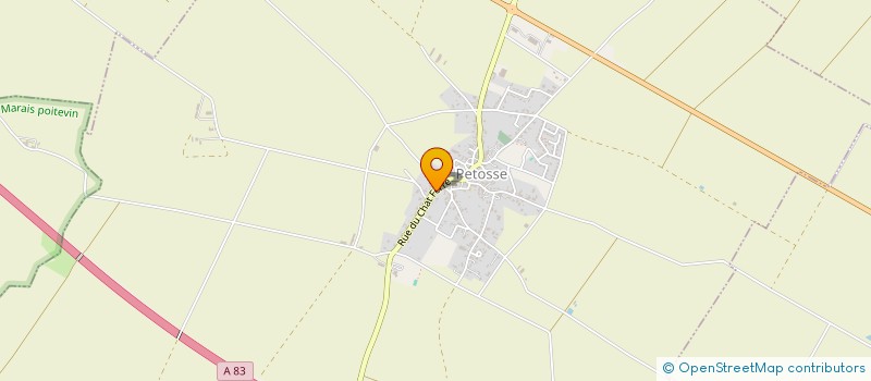 localisation de l'entreprise MONSIEUR DANIEL SONNEVILLE  PETOSSE