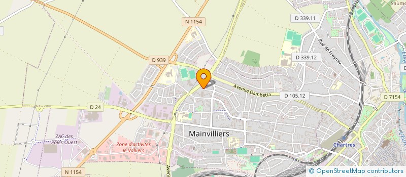 localisation de l'entreprise MONSIEUR DANIEL SORAND à MAINVILLIERS