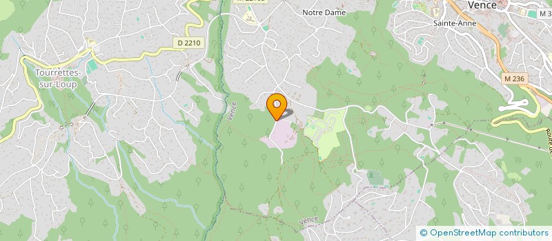 localisation de l'entreprise MONSIEUR DANIEL SOUCHET à VENCE