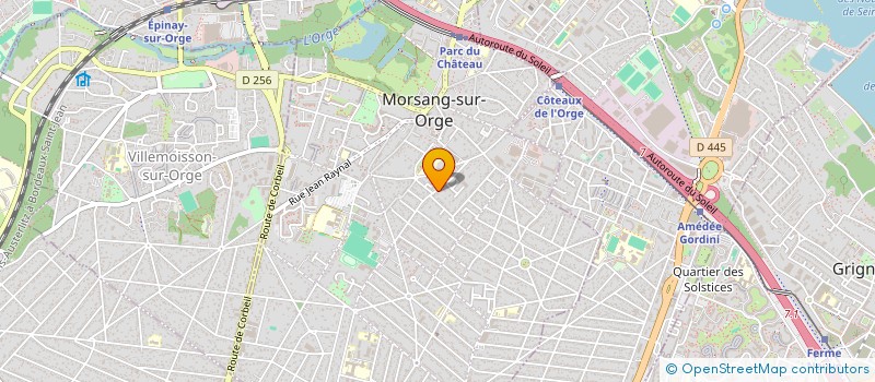 localisation de l'entreprise MONSIEUR DANIEL SOUDET à MORSANG-SUR-ORGE