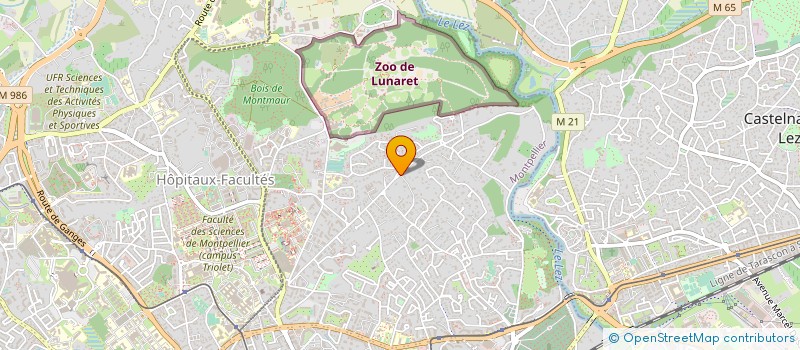 localisation de l'entreprise MONSIEUR DANIEL SOULAS à MONTPELLIER