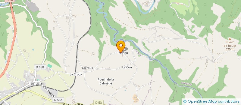 localisation de l'entreprise MONSIEUR DANIEL SOULIE  TANUS