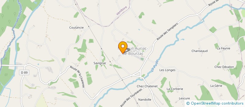 localisation de l'entreprise MONSIEUR DANIEL SOULIER à COUTURES