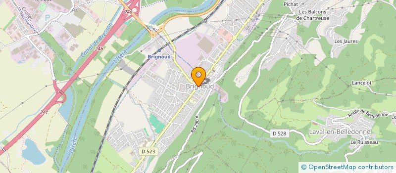 localisation de l'entreprise MONSIEUR DANIEL SOUNIER  VILLARD-BONNOT