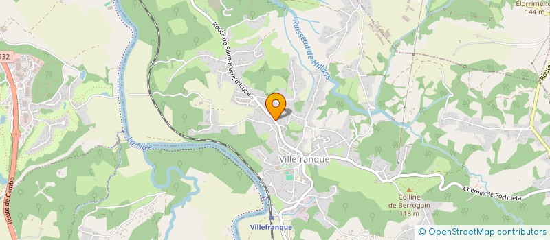 localisation de l'entreprise MONSIEUR DANIEL SOURT  VILLEFRANQUE