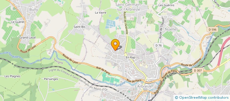 localisation de l'entreprise MONSIEUR DANIEL SOUSA ANTAO  CHEVINAY