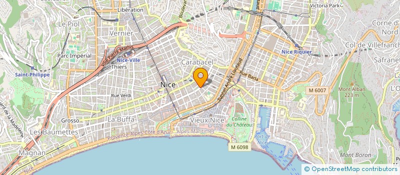 localisation de l'entreprise MONSIEUR DANIEL SOYEZ à NICE