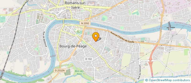 localisation de l'entreprise MONSIEUR DANIEL SPAGNOLO à BOURG-DE-PEAGE