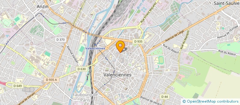 localisation de l'entreprise MONSIEUR DANIEL SPLINGART à VALENCIENNES