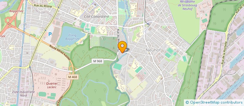 localisation de l'entreprise MONSIEUR DANIEL STAEBLER  STRASBOURG