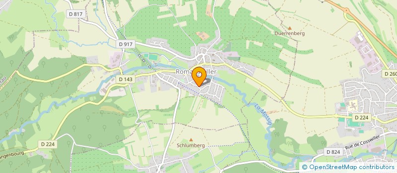 localisation de l'entreprise MONSIEUR DANIEL STAHN  ROMANSWILLER