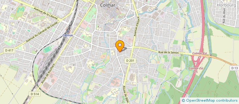 localisation de l'entreprise MONSIEUR DANIEL STANUS à COLMAR