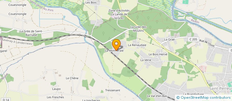 localisation de l'entreprise MONSIEUR DANIEL STAPPER  SAINT-PERREUX