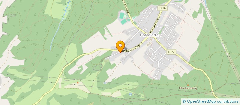 localisation de l'entreprise MONSIEUR DANIEL STEFANE  PORCELETTE