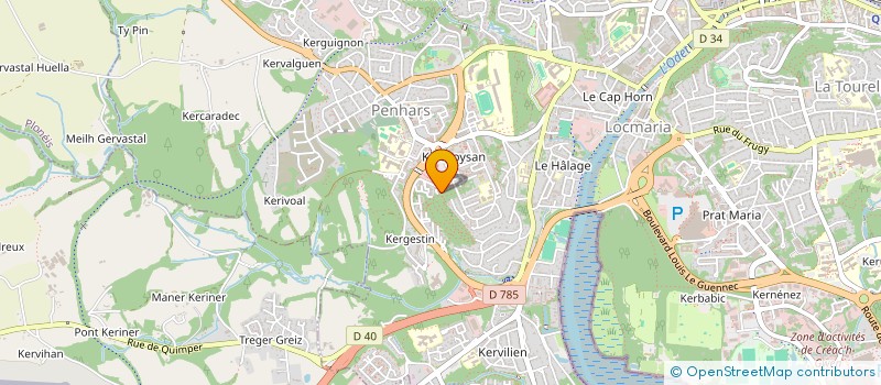 localisation de l'entreprise MONSIEUR DANIEL STOICA à QUIMPER