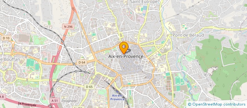 localisation de l'entreprise MONSIEUR DANIEL SULAK à AIX EN PROVENCE