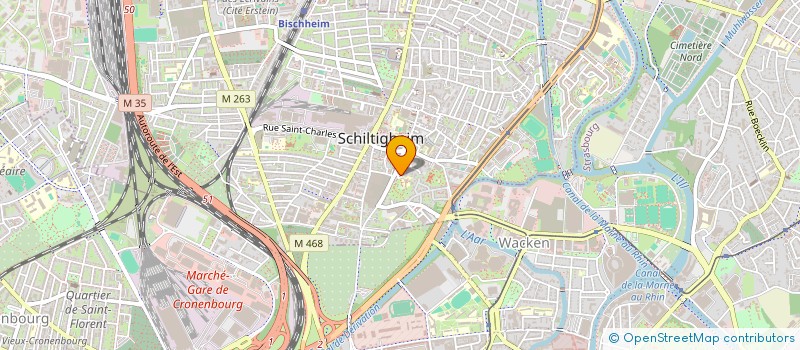 localisation de l'entreprise MONSIEUR DANIEL SUR à SCHILTIGHEIM
