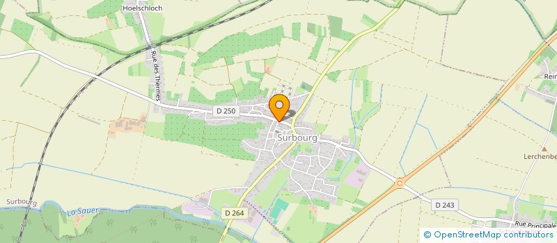 localisation de l'entreprise MONSIEUR DANIEL SUSS  LOBSANN