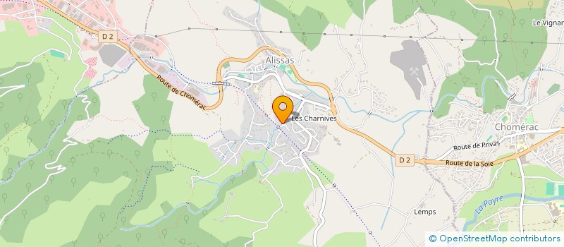 localisation de l'entreprise MONSIEUR DANIEL SUSZWALAK  ALISSAS